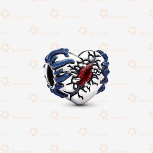 ✅Pandora Stranger Things Glow-in-the-dark Heart Charm